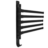 Towel Rack Aluminum Alloy Towel Shelf with 5 Bars Rotatable and Durable for Bathroom and Kitchen V1294-YM0714-3112210089511