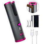 Cordless Ceramic Automatic Hair Curler for Portable Hair Styling V196-AHC009