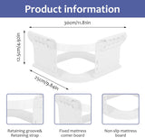 4 PCS Bed Sheet Holder with Lock Strips, Heavy Duty Bed Sheet Corner Fastener, Removable Bed Sheet V1259-DP01-A-3255