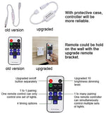 Linkable Under Cabinet LED Lighting 12V Dimmable Puck Lights Hardwired with Wireless RF Remote V1171-CC-WW004-EU