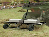 Tow Behind Dethatcher, 1219mm Tow Dethatcher with 24 Spring Steel Tines, Lawn Dethatcher Rake for V952-QXSCJ48QYGLJ9DV44V0