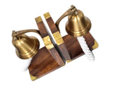 Brass Bookend - Anchor Bell V440-BE101