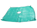 Landscape Tarp for Trimming Water Proof Pruning Tarp with 11.8 Inch Hole 4 Corner Buckles for Easy V1294-YM0901-3111250192011