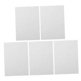 5Pcs Aluminum Alloy Sublimation Blank Sheets Metal Signs for Home and Office Use V1370-AZ4-17077