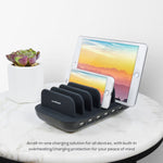 mbeat Gorilla Power 7-Port 60W USB + USB-C Charging Station V186-MB-CHGR-7U