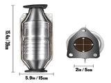 Catalytic Converter Compatible with 1998-2002 Honda Accord 2.3L, Direct-Fit High Flow Series Cat V952-SYCHQ98-02BTYG001V0