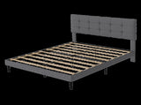 Levede Bed Frame Upholstered Platform Mattress Base Queen BF1078-Q-AU