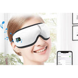 Electric Eye Massager Wireless Rechargeable Eye Massage Mask for Relax Dry Eyes Vibration V1263-JX-7474