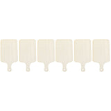 Mini Chopping Board Serving Tray Wood Multi-function Charcuterie Boards With Handle Household 6 Pcs V1370-AZ4-16055