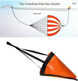 Sea Anchor Drift Sock 18"/32" Parachute Fishing Drogue for Marine Boat 32 in For15-20 ft V1259-DP01-A-1365