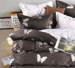 Butterfly Super King Size Quilt/Duvet Cover Set V493-MSK-418