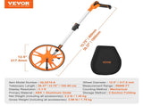 Measuring Wheel 12.5 Road Runner Distance Telescoping Handle w/ Back Bag V952-CLLFZXXS125INT5BWV0