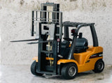 110 Scale 2.4G 8-Channel Metal Remote Control Forklift Construction Vehicle with Lifting Function & V196-1577