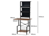 Levede Tall Record Player Stand Vinyl Storage Up to 200 Albums Turntable Rack HE1003-AU