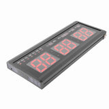 Large Digital LED Wall Timer Battery Clock With Calendar Temperature V1294-YM0901-09EXJ45201