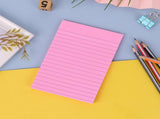 1 Pack Lined Sticky Notes 4X6 in Post, 8 Pastel Colors Large Ruled Post Sticky Colorful Super V1189-LWWAL-20260401-05908