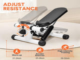 Mini Stepper Home Office Stair Stepper Machine with Resistance Bands and LCD Monitor for Full Body V985-STEPPERS2