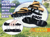 Lawn Aerator Shoes with Spring Base & Spikes Adjustable Strap, Double-Layer Design for Healthy V1107-LAWN AERATOR SHOES