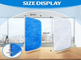 10 Pack RV AC Filters for Air Vent 16 x 6 Inch Rv Filters Replacement for Air V1259-DP01-F-120