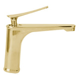 Copper Single Hole Faucet Hot and Cold Water Tap for Washbasin Lavatory Bathroom HotelG3/8 V1294-YM0901-3112210055812