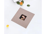 Photo Album 40 Pages Linen Cover Hardcover Reusable Sticky Stamp Collection Book Family Photos V1263-JX-2612