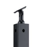 VEVOR Cable Railing Post, 36" x 1" x 2" Steel L-Shaped Hole Corner Railing Post, 10 Pre-Drilled V952-1JZLGZHS9142UYBR4V0