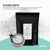 Kemmie 2Kg Calcium Hydroxide Powder - Food Grade Pickling Lime Slaked Lime FCC V238-SUPDZ-33021235593296