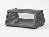 Grey Desktop Reptile Terrarium Enclosure 35X25.5X22cm with Double Door Opening and Ventilation for V888-ELOSUNG54975-4