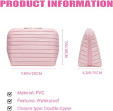 Travel Makeup Bag for Women, Foldable Waterproof Toiletry Organizer with Compartments for Skincare V1189-LC-RY-00030