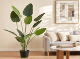 Artiss 180cm Artificial Bird of Paradise Plant Lifelike Textured Leaves Wipe-Clean Indoor Home Decor AP-TREE-BIRD-180
