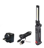 Wurth Cordless LED Handheld Work Lamp ERGOPOWER BEND 700 Lumen, Folding Head, USB Rechargeable V563-WURTH-0827940301
