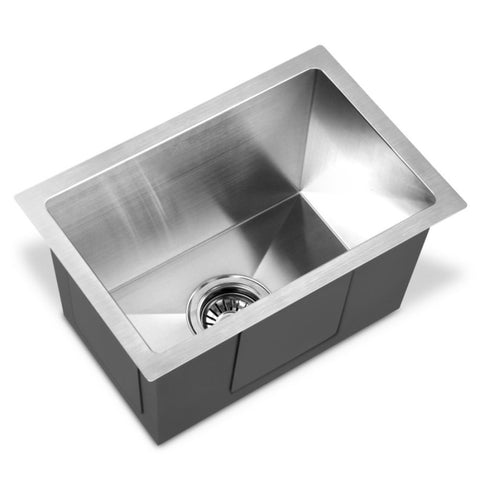 Cefito Kitchen Sink 45X30CM Stainless Steel Basin Single Bowl Silver SINK-3045-R010