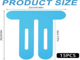 15pcs Precut Kinesiology Tape for Knees, Breathable & Waterproof Pre Cut Sport Tape Running V1259-DP01-A-2679