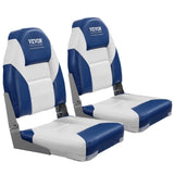 Boat Seats, 555 mm High Back Boat Seat, Folding Boat Chair with Thickened Sponge Padding and Hinge, V952-ZDCZYGKB2J00F5L1EV0