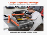 Semi-Truck Step Tool Box, 610 x 695 x 645 mm Heavy Duty Aluminum Toolbox Side Mount, Waterproof Side V952-BTGJXBTGJX3TF391R001V0