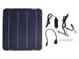 18V 12W Solar Panel Kit Polycrystalline Silicon Photovoltaic Panel Battery Charger for Car V1294-YM0901-3114250034811