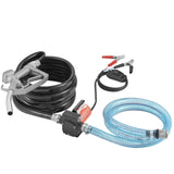 VEVOR Fuel Transfer Pump 12V 5.3 GPM 1/10 HP Diesel Pump with Auto Fuel Nozzle V952-FBBMG37GPM11Y1A3HV9