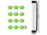 Everfit 12PC Pickleball Collector Set Multi-Ball Retriever Portable Storage Adjustable Strap PB-B-12PBC-GR