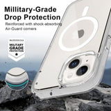 Ultimake Shockproof Transparent Magsafe Cover Case for iPhone 15 V28-MOBCRAIP15MS