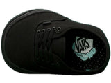 Vans Mens Authentic Comfycush Canvas Shoes Classic Sneaker Casual - Black/Black V563-VNA3WM7VND-BLK-US6