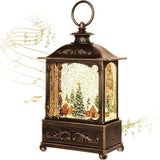 BDI Lamp-LW003-Snowman Music Lantern Sculpture Christmas V28-ELEBDILW003