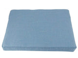 Household Square Soft Yoga Floor Cushion Removable Washable Meditation Mat CushionBlue 40 x 40 x 6cm V1294-YM0901-3111200221914