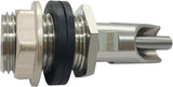 304 Stainless Steel Pig Nipple Waterer with 1/2 Female Bulkhead Fittings for Barrel Kit Feeder V1258-DP02-C-2556