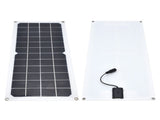 10W Photovoltaic Solar Panel Charging Board with Dual USB Ports for RVs Boat Planes Satellites V1294-YM0710-3114210109811