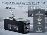 6L Ultrasonic Cleaner, Professional Ultrasonic Cleaner Machine with Knob Control, Stainless Steel V952-SPLXNAJKZCSB8NCQI001V3