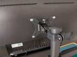 Triple Monitor Mount Stand Desk Clamp with 3 Adjustable Arms for Multi-Screen Setup V63-954151