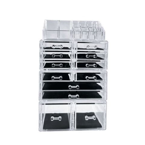 GOMINIMO Makeup Cosmetic Organizer With 12 Drawers V227-3720101022170