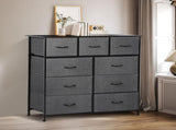 Levede 9 Chest of Drawers Storage Cabinet CH1106-DG