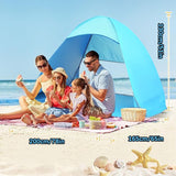 Instant Pop Up Beach Tent Quick Setup Sun Shelter Portable UV Protection Outdoor Camping Tent for V1265-YY-486