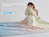 Cozy Bliss Cooling Blanket for Hot Sleepers, 0.4 Cooling Comfort Throw Twin Size,Cold Blankets for V1370-AZ4-24347